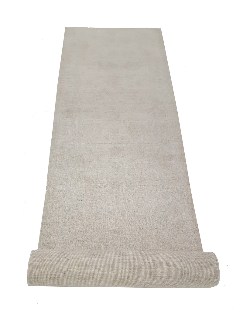 Pacific Ziegler 41127 Ivory Ivory Transitional Hand Knotted Rug