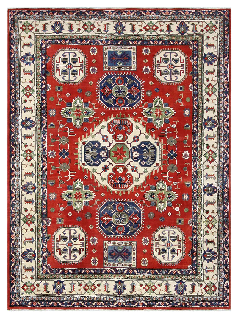 Pacific Kazak Red Ivory Traditional