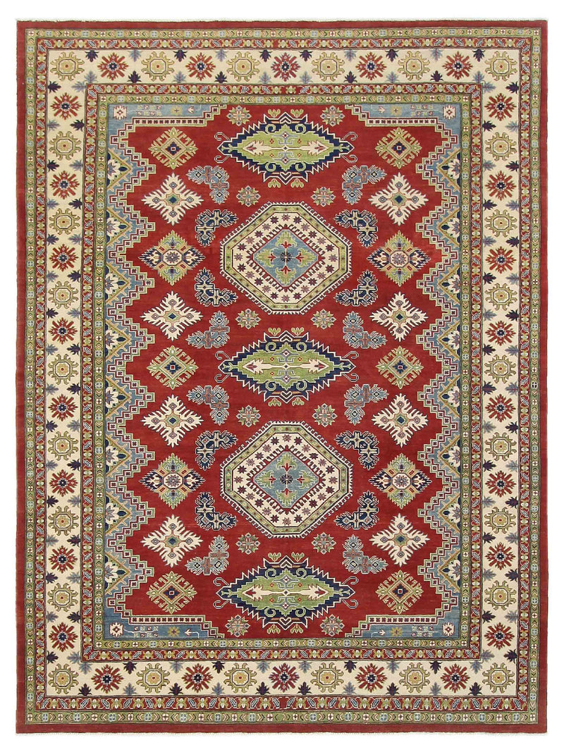 Pacific Kazak Red Ivory Traditional