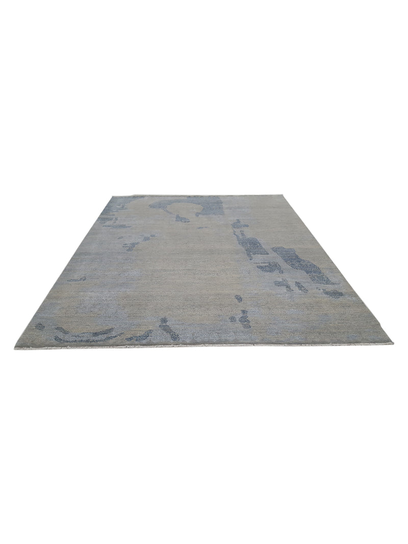 Pacific Erase 41170 Blue Sky Modern Hand Knotted Rug