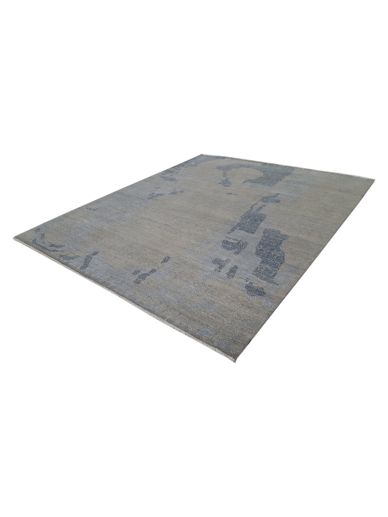 Pacific Erase 41170 Blue Sky Modern Hand Knotted Rug