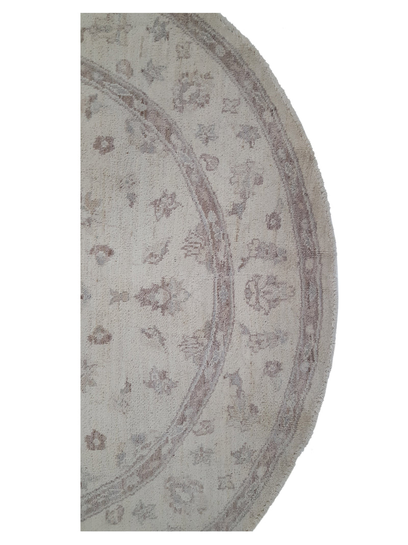 Pacific Ziegler 41303 Ivory Ivory Transitional Hand Knotted Rug