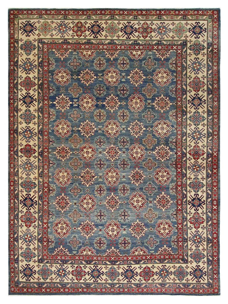 Pacific Kazak Blue Ivory Traditional