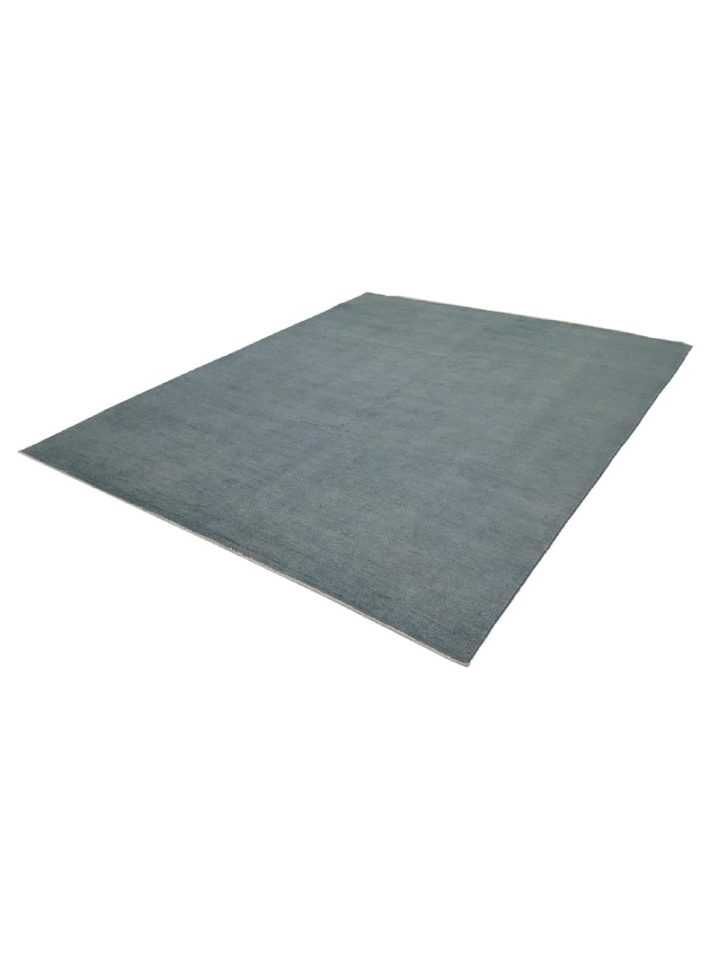 Pacific Farahan Overdyed 41425 Aqua Aqua Transitional Hand Knotted Rug