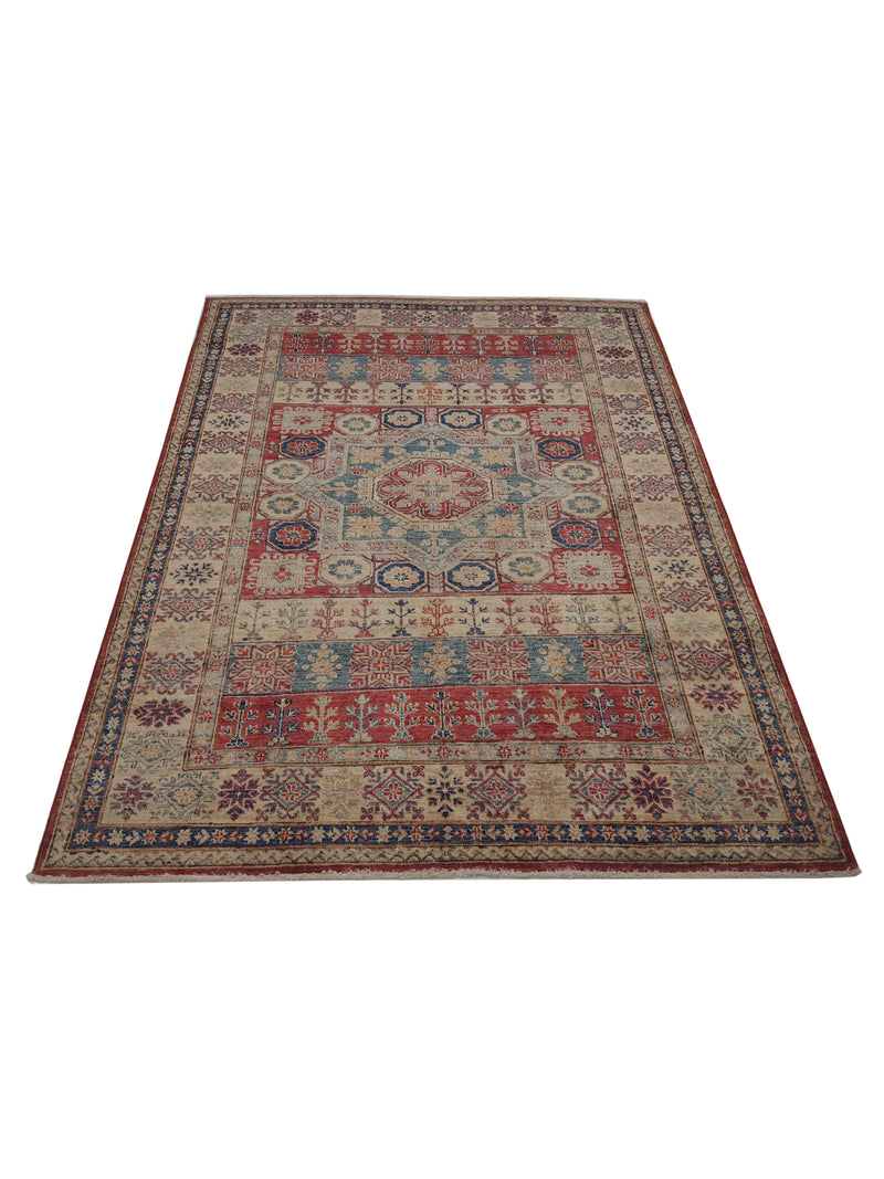 Pacific Kazak Artisan 41460 Multi Multi Traditional Hand Knotted Rug