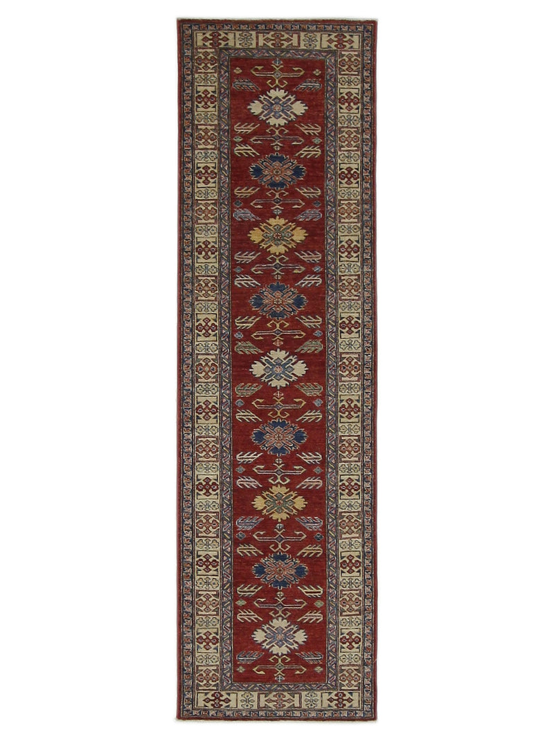 Pacific Kazak Super Red Ivory Traditional