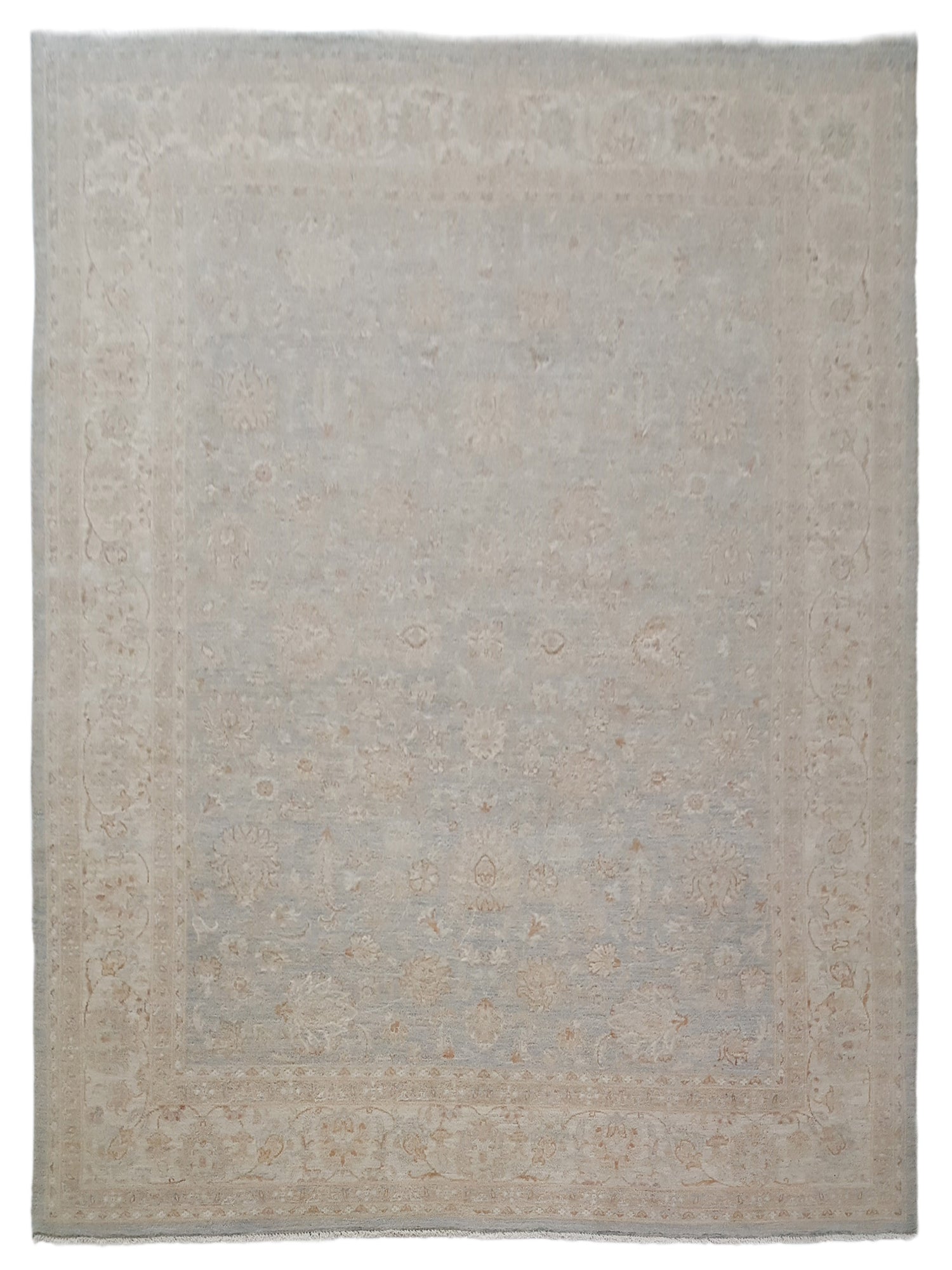 Pacific Ziegler Teal Beige Transitional