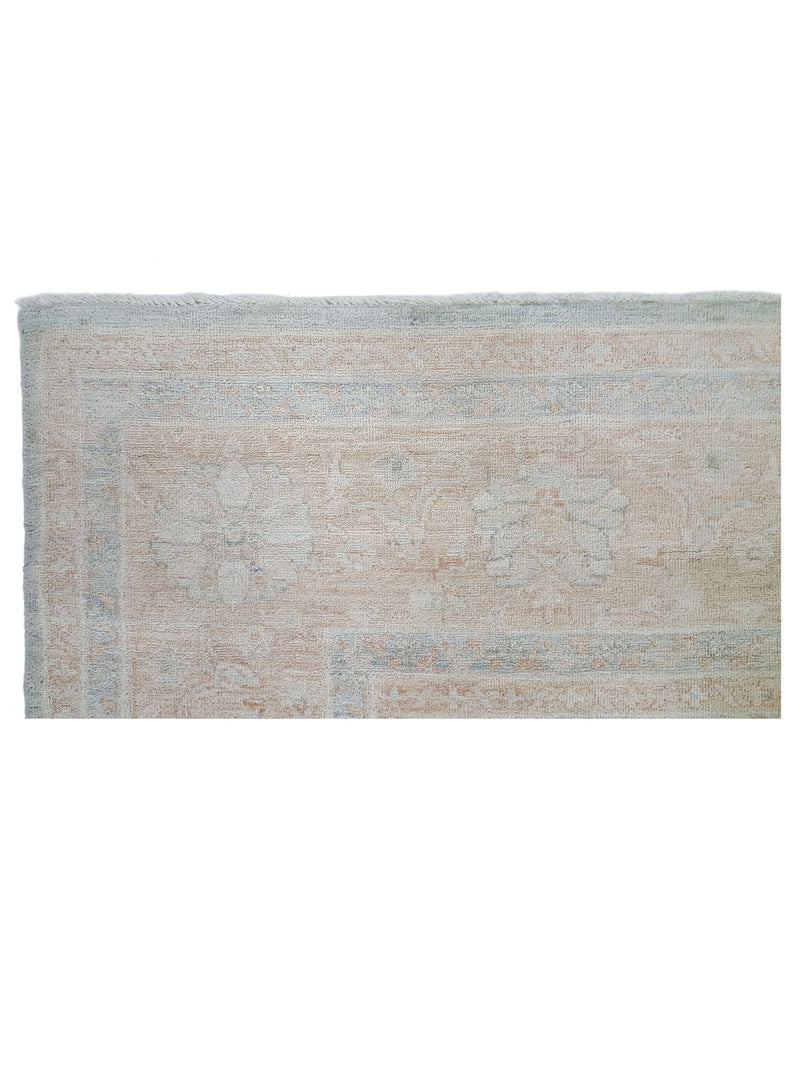 Pacific Ziegler 41531 Teal Taupe Transitional Hand Knotted Rug