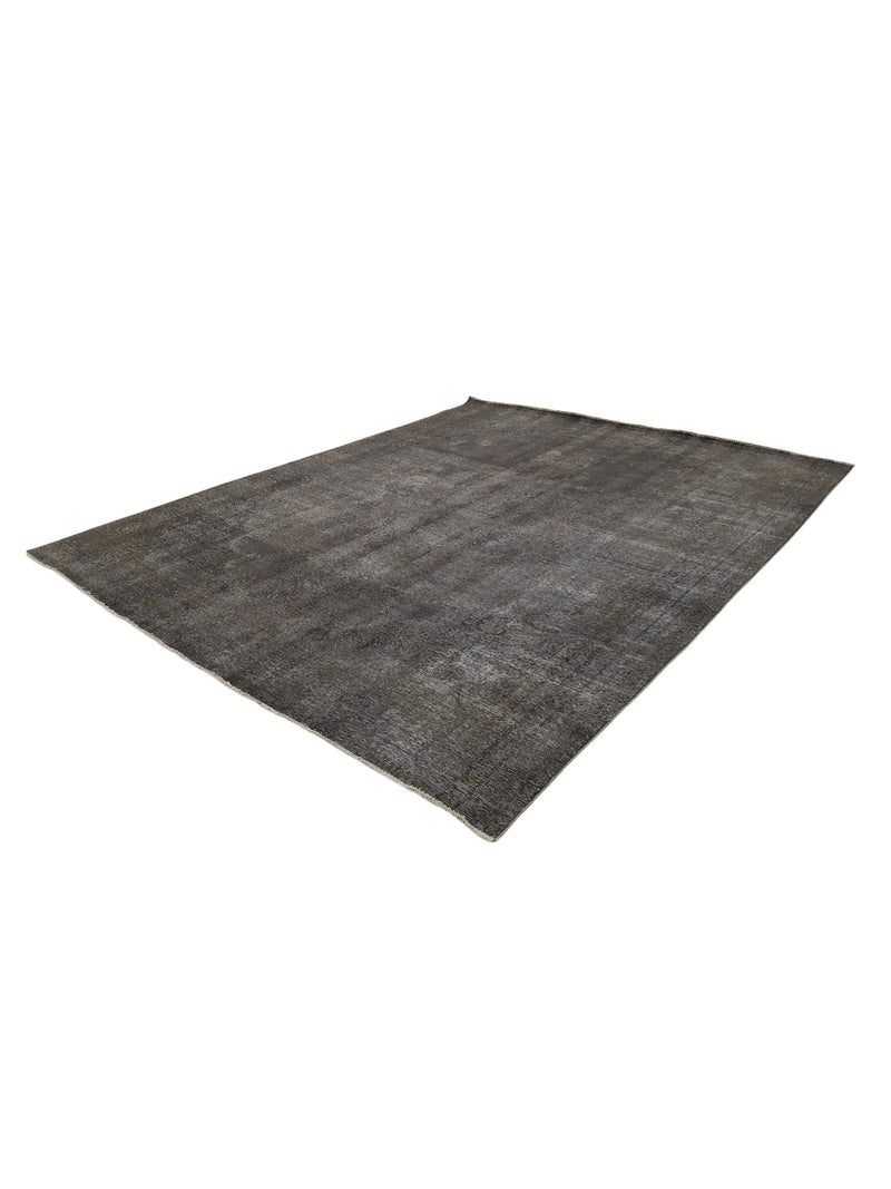 Pacific Overdyed 41585 Grey Grey Transitional Hand Knotted Rug