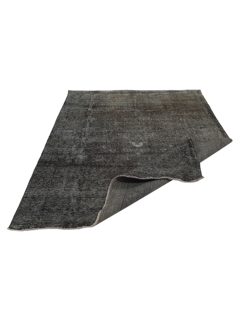 Pacific Overdyed 41601 Grey Green Transitional Hand Knotted Rug