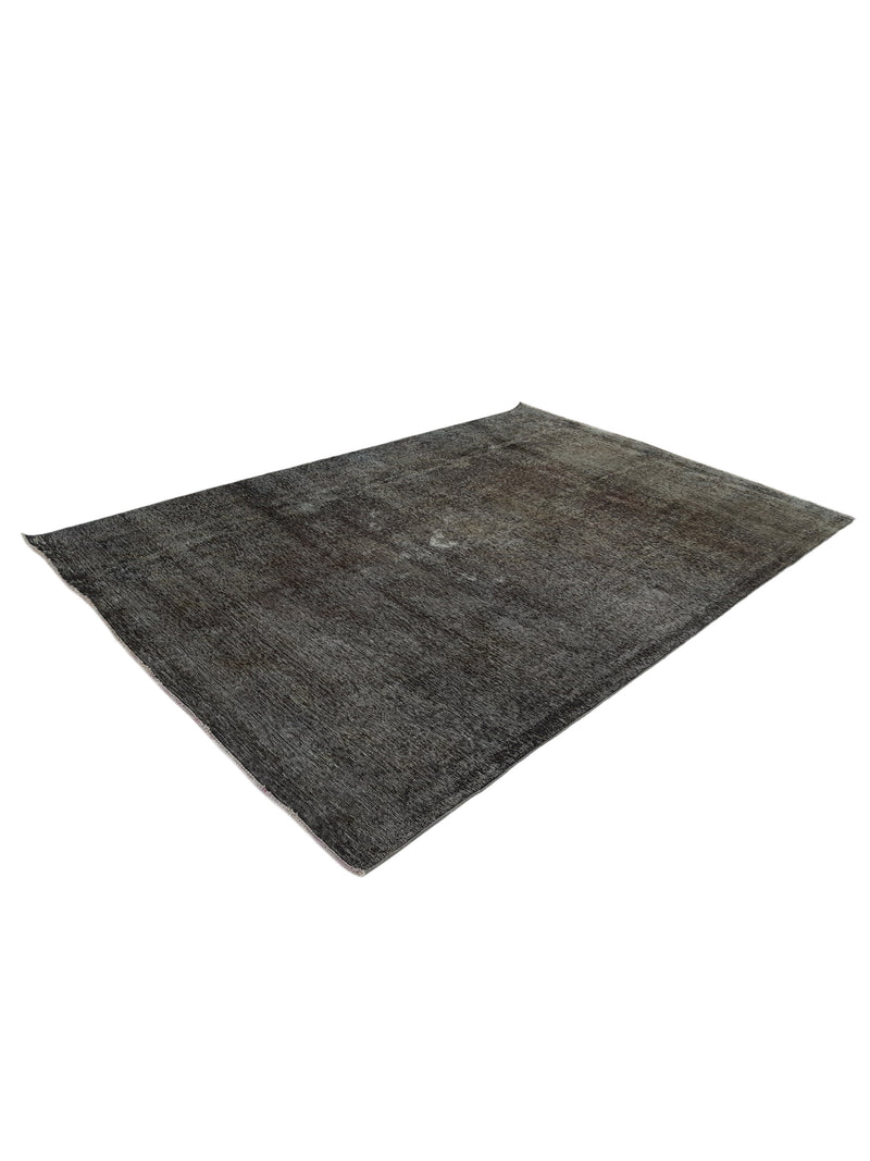 Pacific Overdyed 41601 Grey Green Transitional Hand Knotted Rug