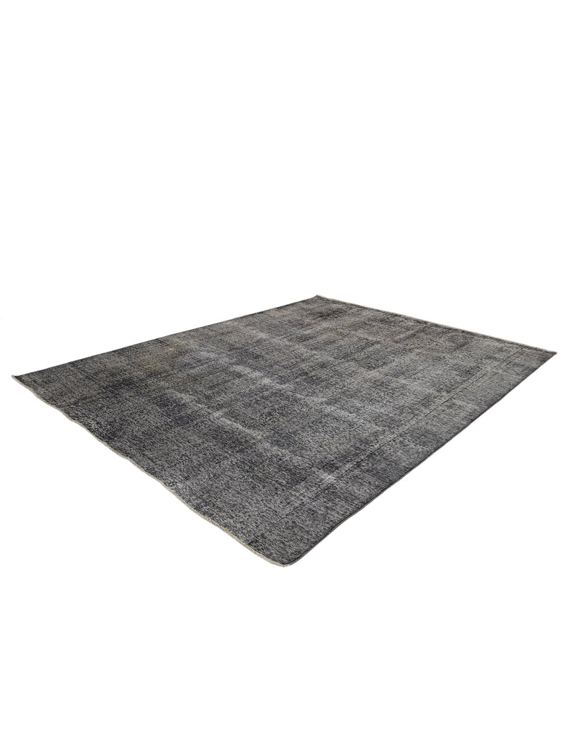 Pacific Overdyed 41614 Lt.Grey Lt.Grey Transitional Hand Knotted Rug