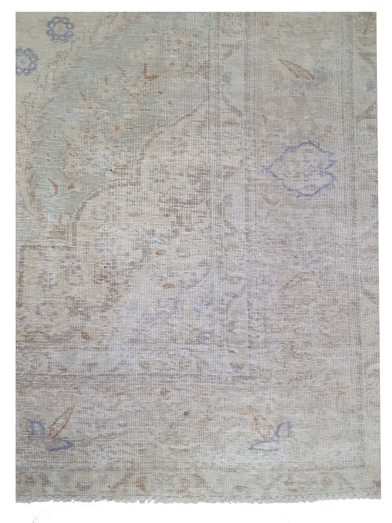 Pacific Vintage 41642 Ivory Ivory Vintage Hand Knotted Rug