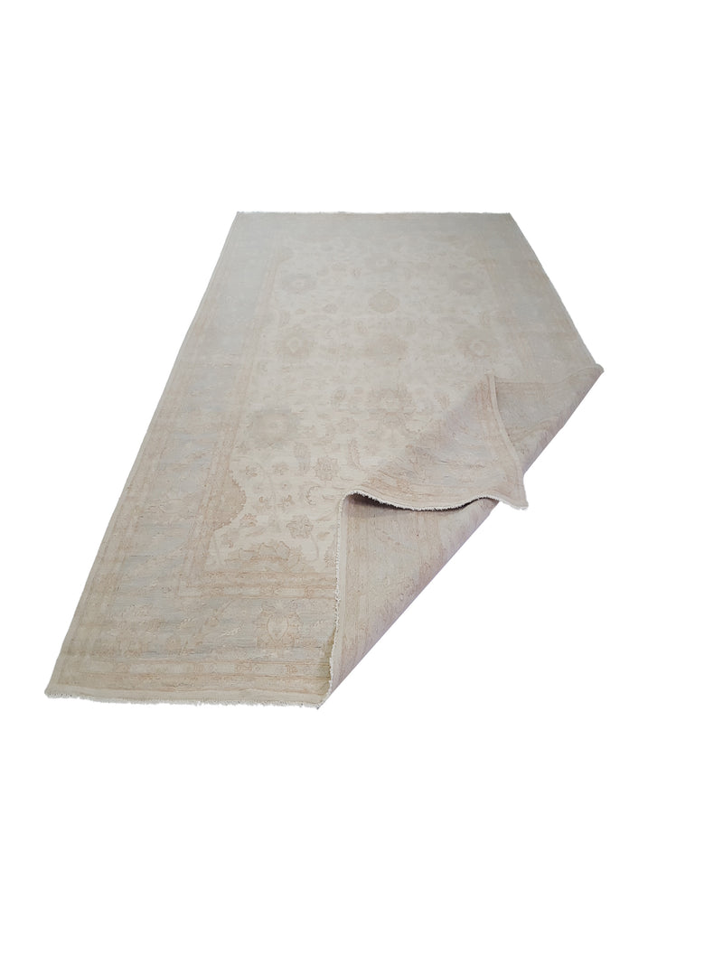 Pacific Ziegler 41660 Ivory Ivory Transitional Hand Knotted Rug