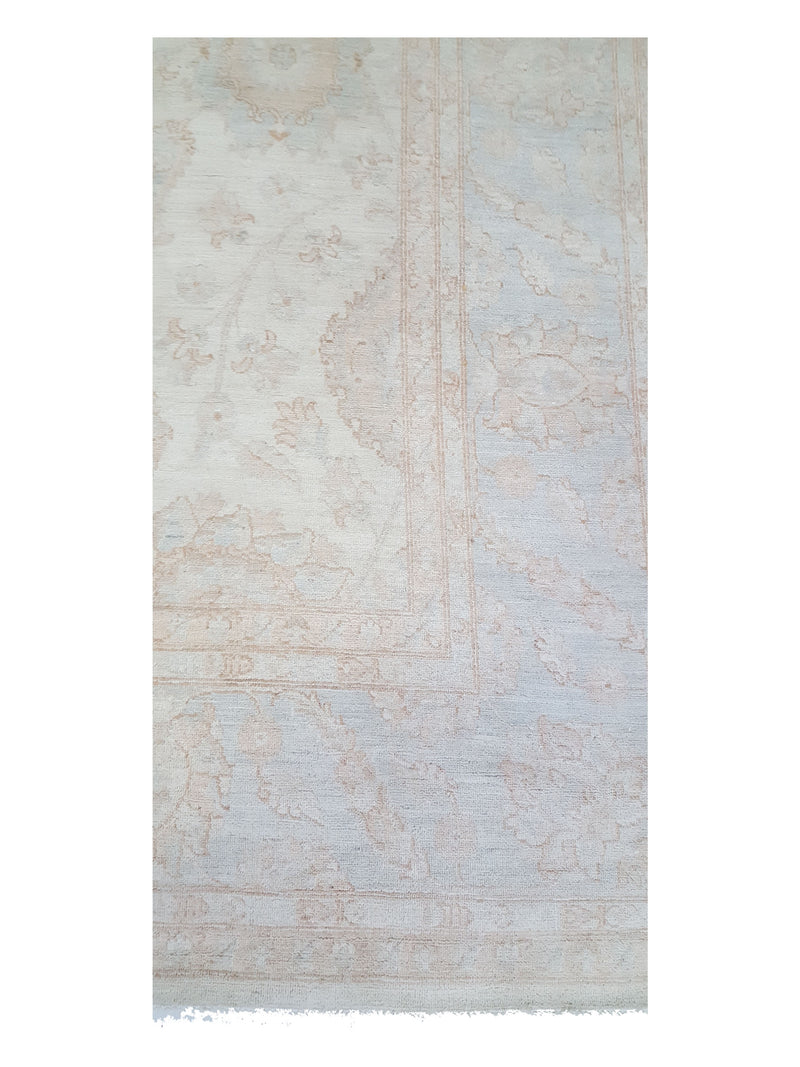 Pacific Ziegler 41660 Ivory Ivory Transitional Hand Knotted Rug