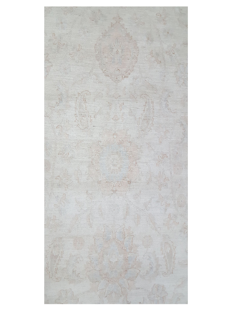 Pacific Ziegler 41660 Ivory Ivory Transitional Hand Knotted Rug