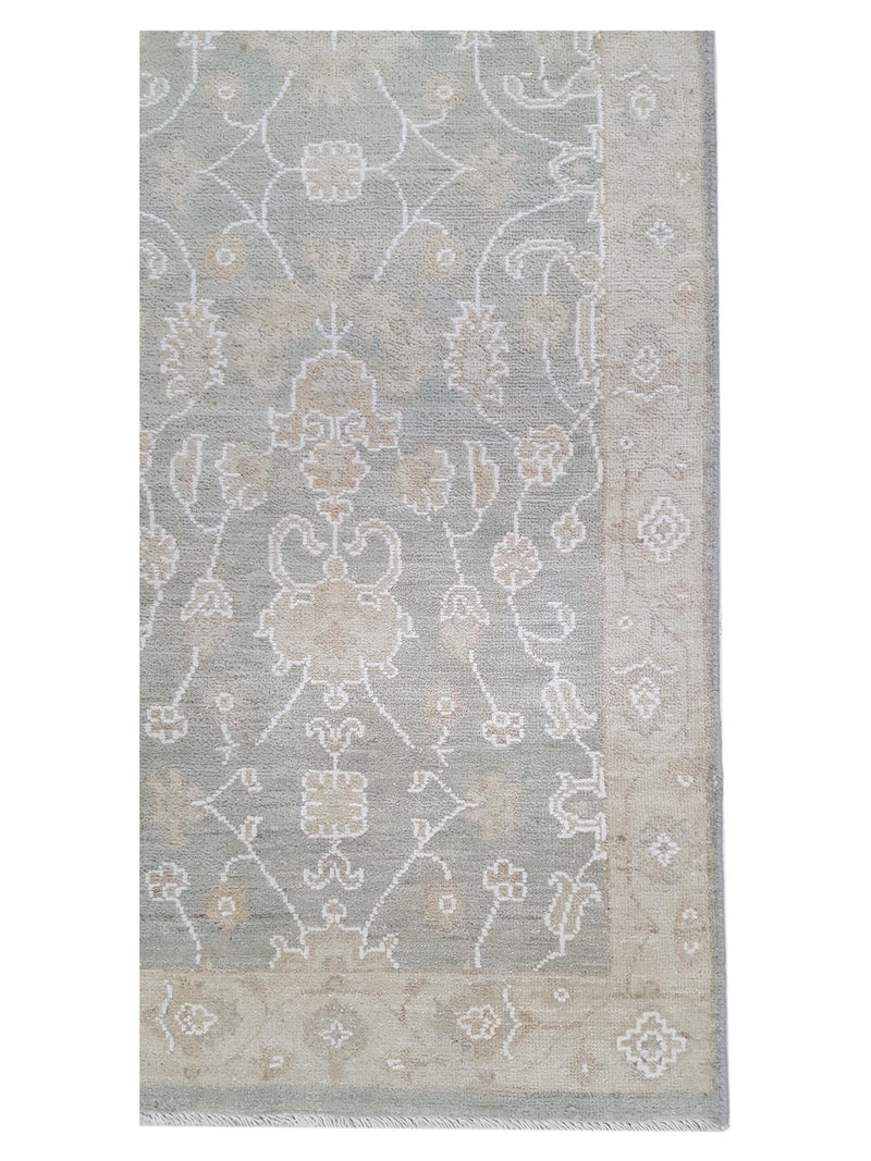 Pacific Ziegler 41680 Lt.Grey Ivory Transitional Hand Knotted Rug
