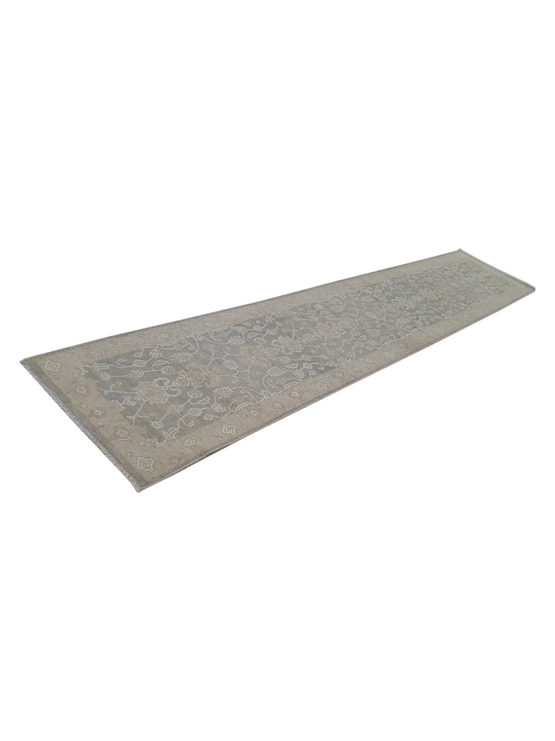 Pacific Ziegler 41681 Lt.Green Beige Transitional Hand Knotted Rug