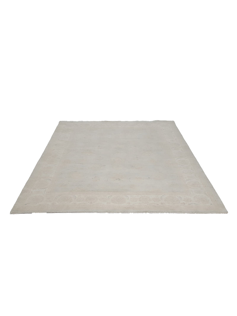 Pacific Ziegler 41693 Lt.Blue Ivory Transitional Hand Knotted Rug