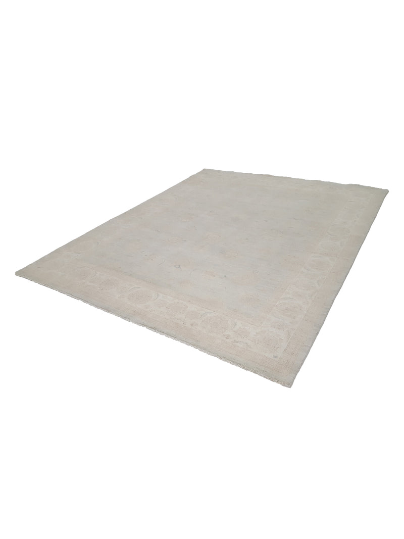 Pacific Ziegler 41693 Lt.Blue Ivory Transitional Hand Knotted Rug