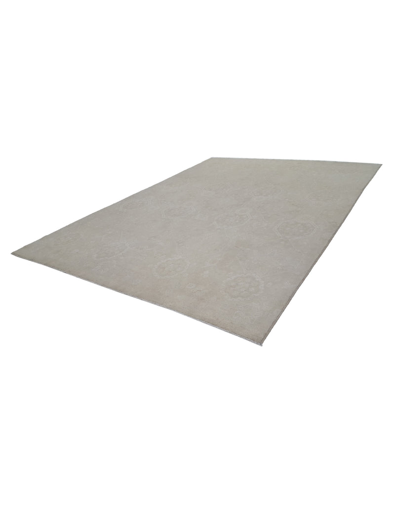 Pacific Ziegler 41705 Ivory Ivory Transitional Hand Knotted Rug