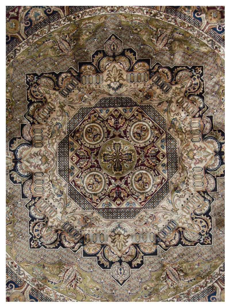 Pacific Royal 41745 Gold Olive Traditional Hand Knotted Rug