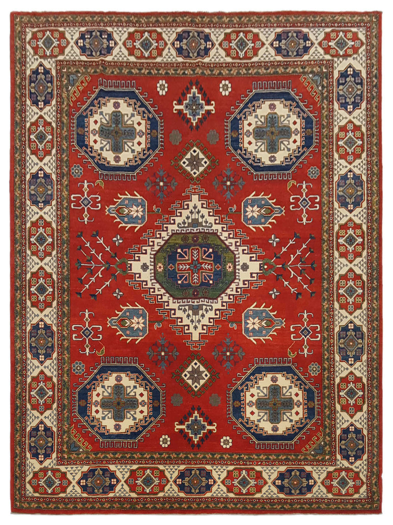 Pacific Kazak Red Ivory Traditional