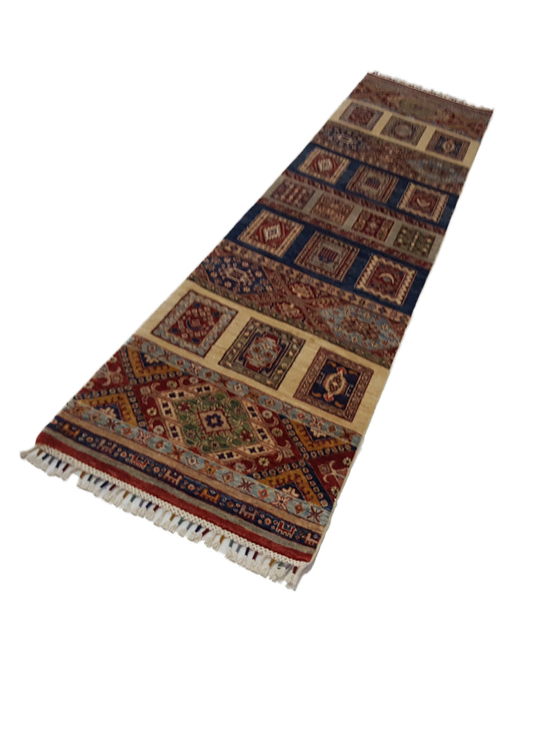Pacific Khorgeen 41819 Multi Multi Transitional Hand Knotted Rug