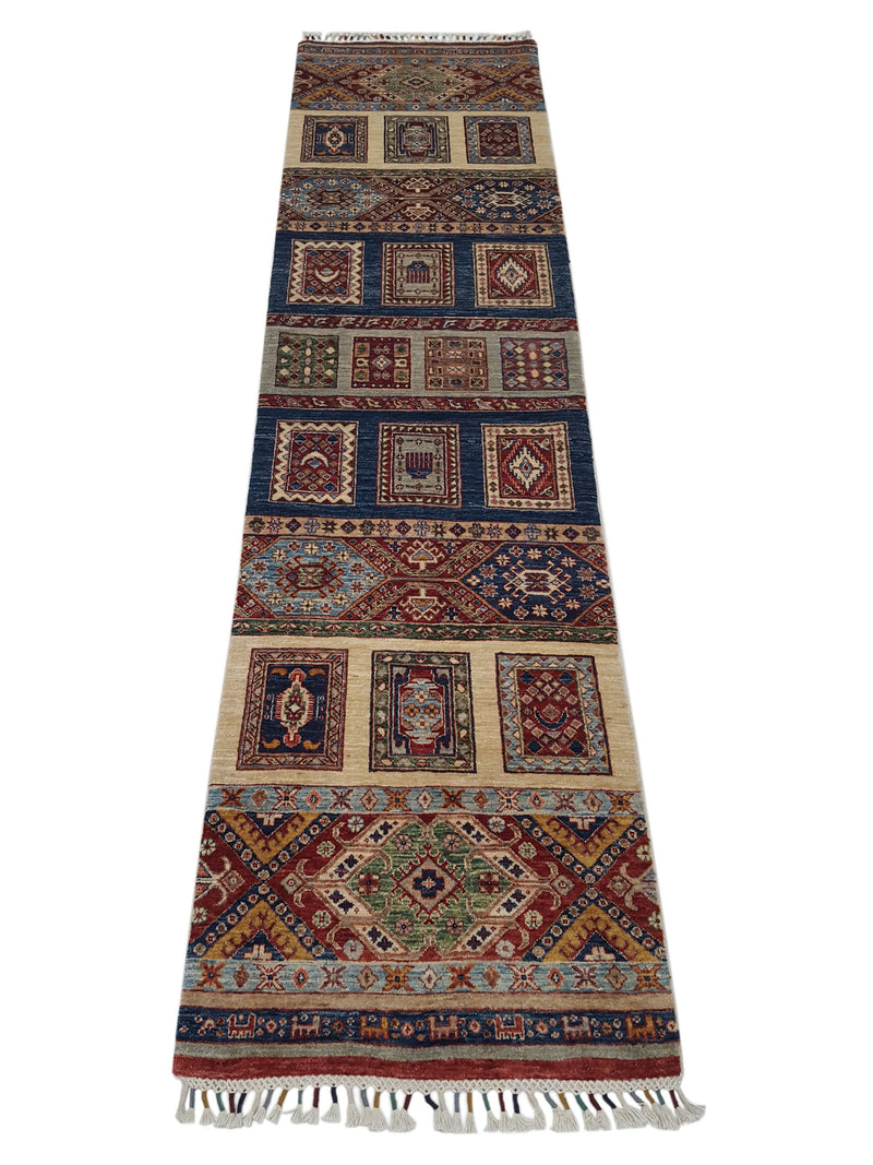 Pacific Khorgeen 41820 Multi Multi Transitional Hand Knotted Rug