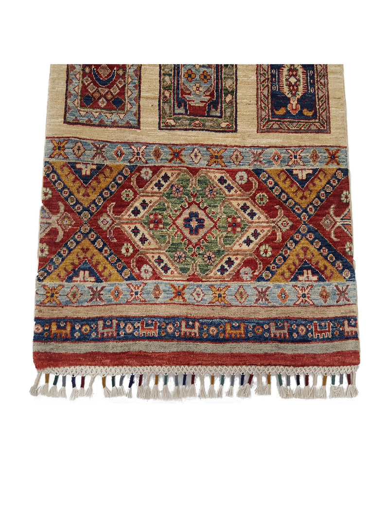 Pacific Khorgeen 41820 Multi Multi Transitional Hand Knotted Rug
