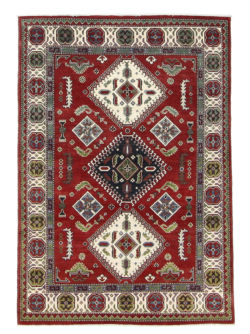 Pacific Kazak Red Ivory Traditional