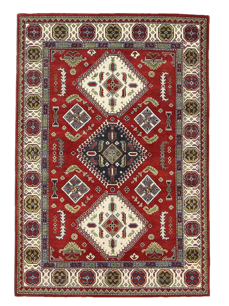 Pacific Kazak Red Ivory Traditional