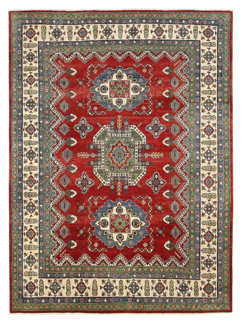Pacific Kazak Red Multi Traditional