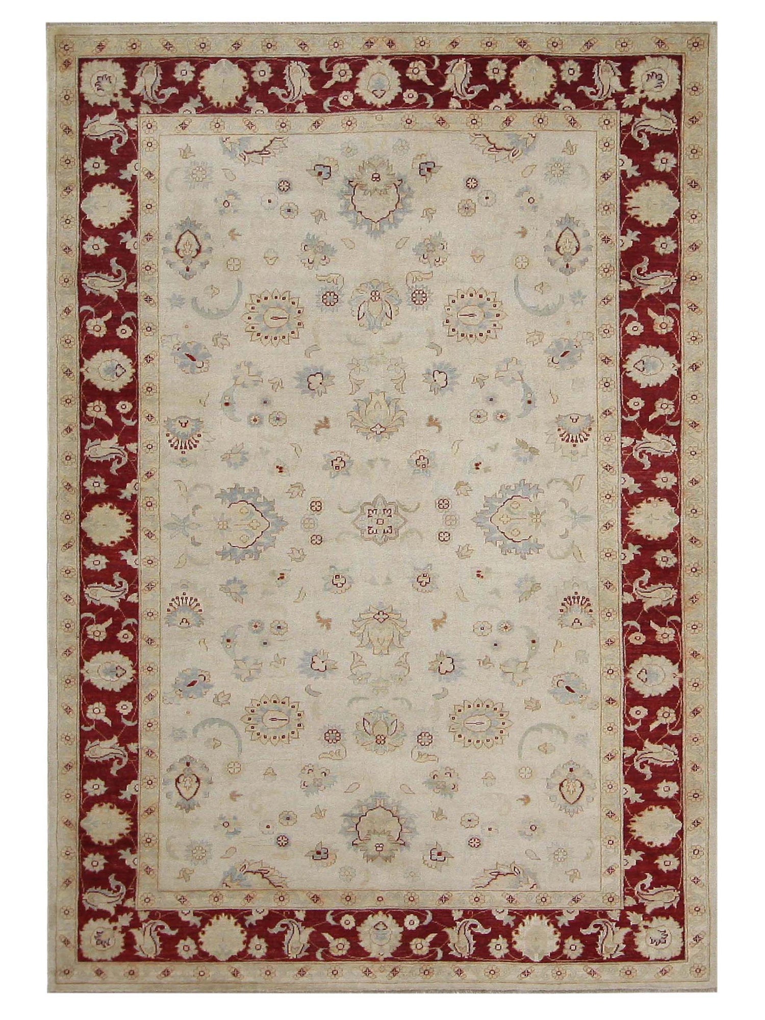 Pacific Ziegler Ivory Rust Transitional