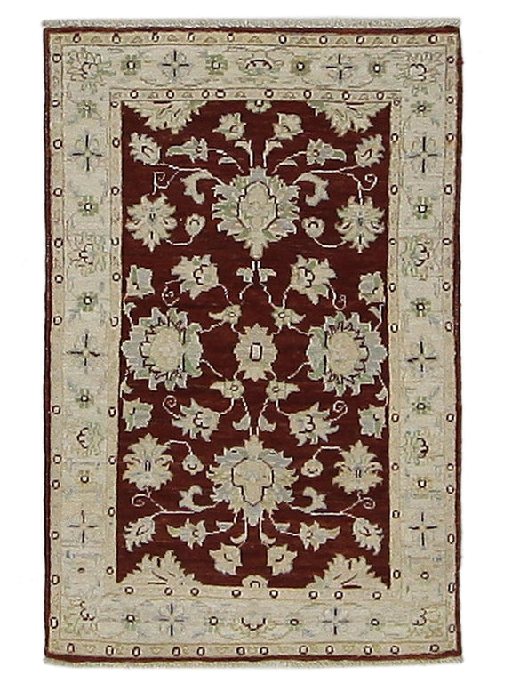 Pacific Ziegler  Burgundy Ivory Transitional