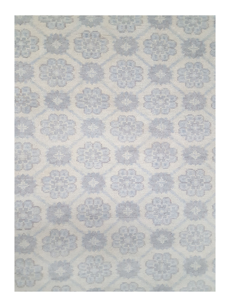 Pacific Khotan-In 41917 Blue Grey Transitional Hand Knotted Rug