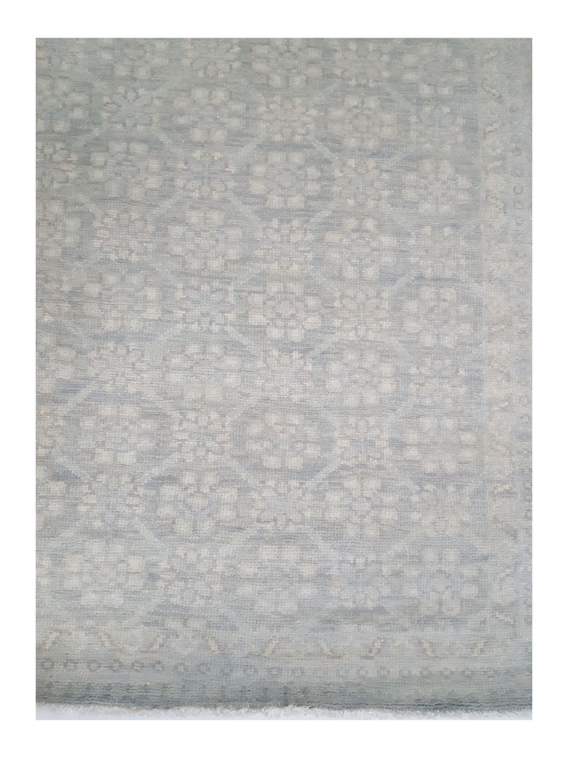 Pacific Khotan 41918 Lt.Grey Blue Grey Transitional Hand Knotted Rug