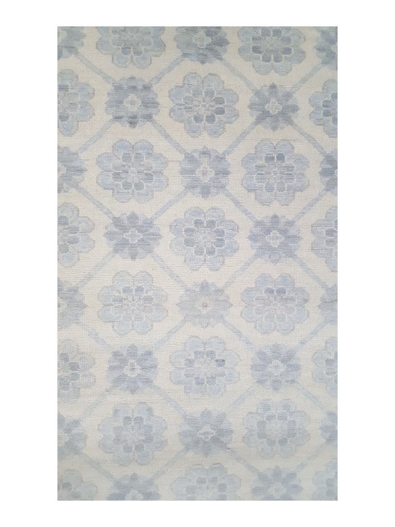 Pacific Khotan 41920 Blue Grey Transitional Hand Knotted Rug