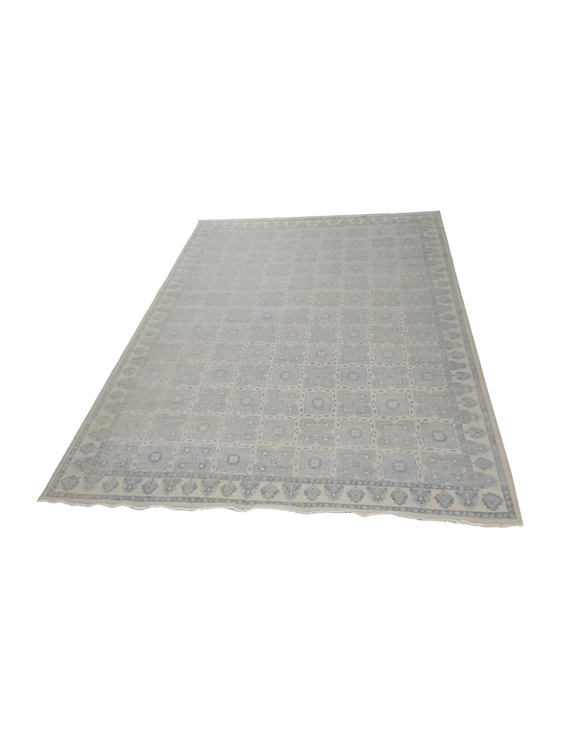 Pacific Khotan 41922 Blue Grey Transitional Hand Knotted Rug