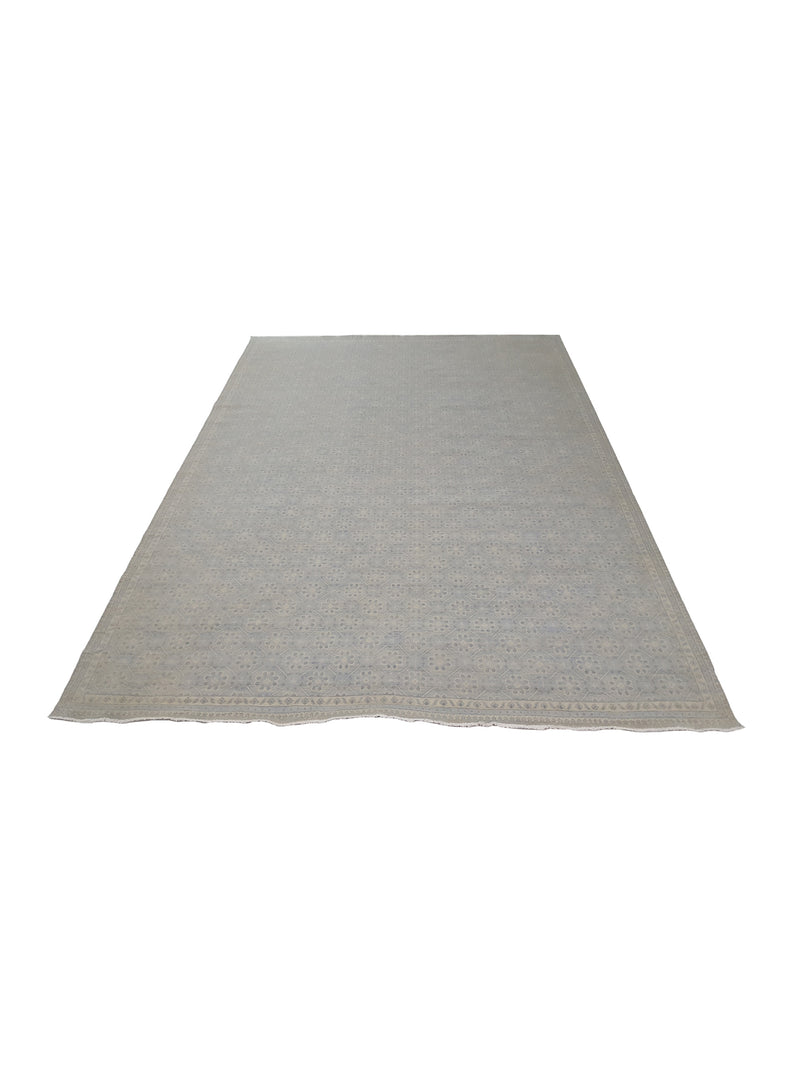 Pacific Khotan 41923 Grey Blue Grey Transitional Hand Knotted Rug