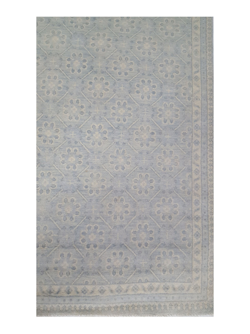 Pacific Khotan 41923 Grey Blue Grey Transitional Hand Knotted Rug