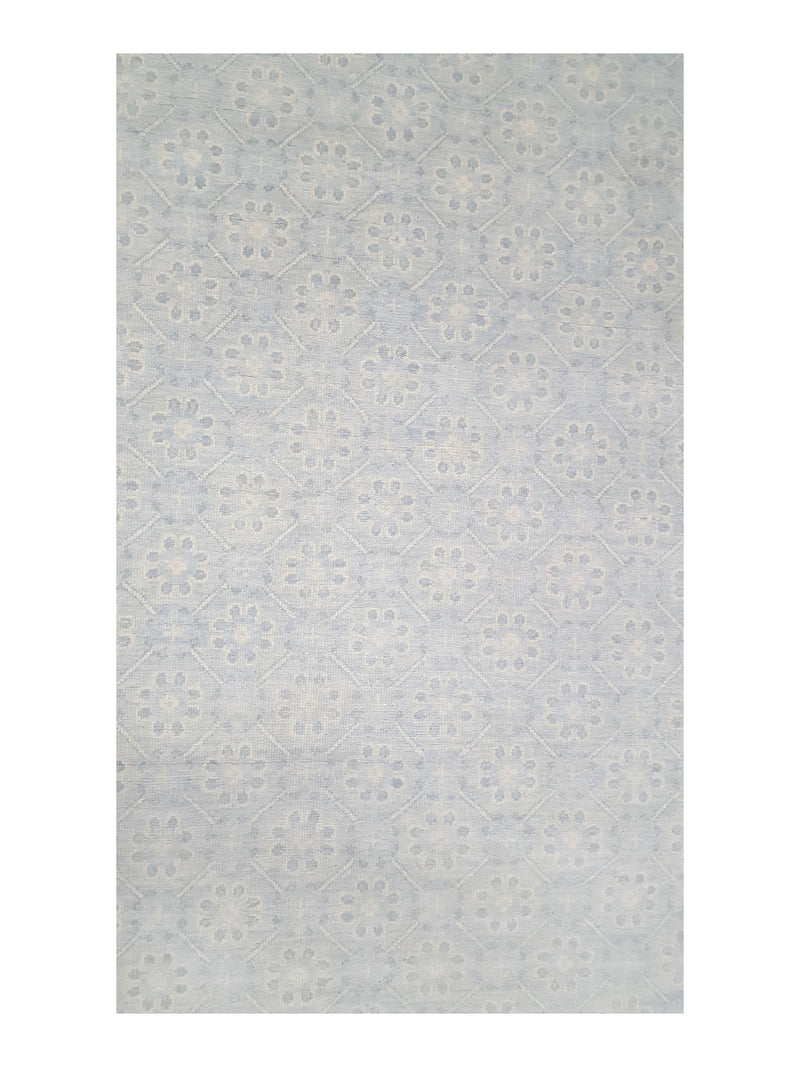 Pacific Khotan 41923 Grey Blue Grey Transitional Hand Knotted Rug