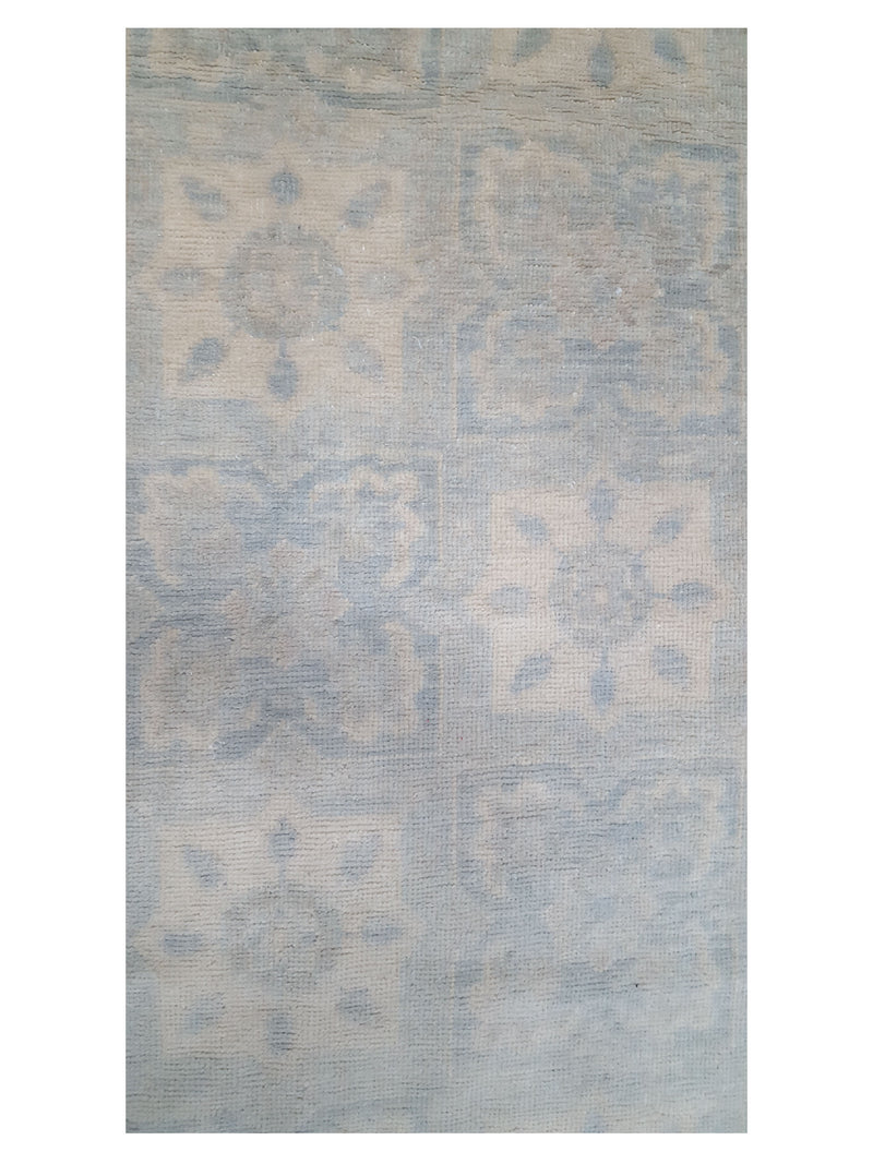 Pacific Khotan 41927 Blue Grey Transitional Hand Knotted Rug