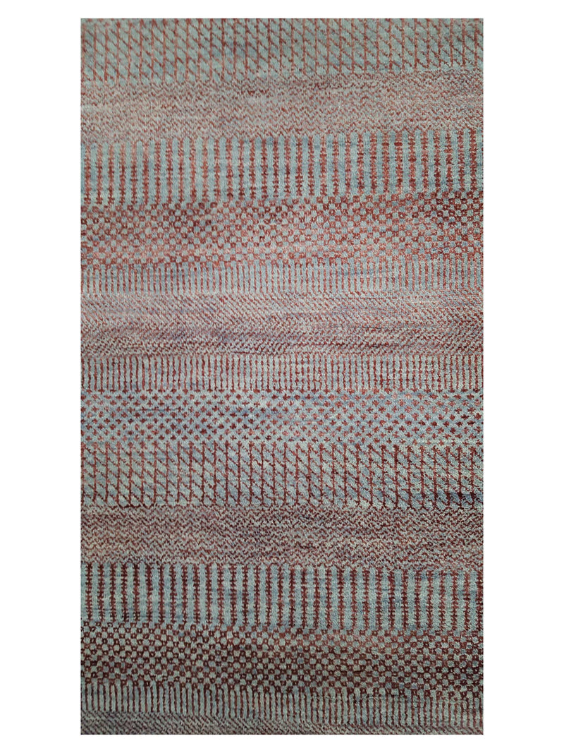 Pacific Touch 41983 Grey Rust Modern Hand Knotted Rug