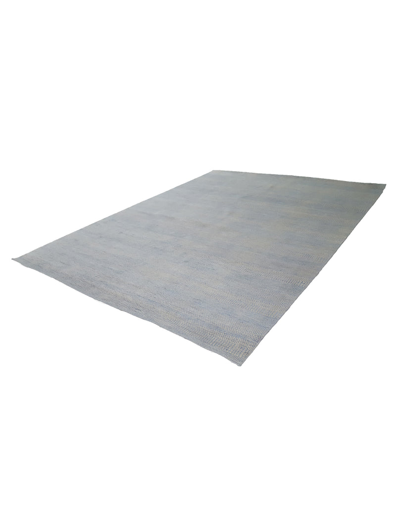 Pacific Touch 41984 Blue Blue Modern Hand Knotted Rug