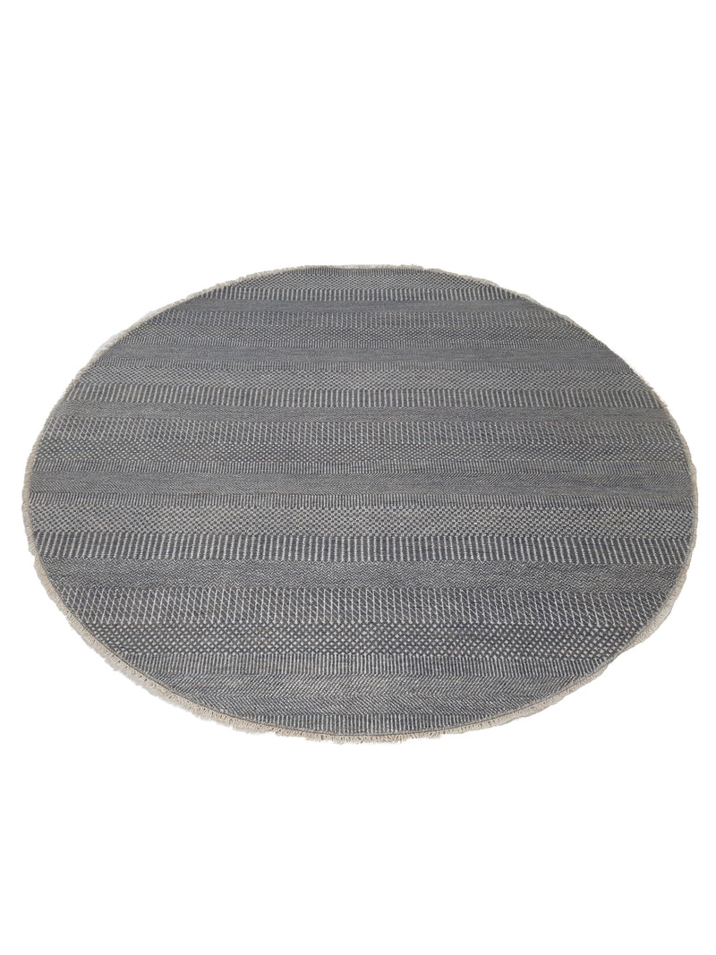 Pacific Touch 41997 Grey Silver Modern Hand Knotted Rug