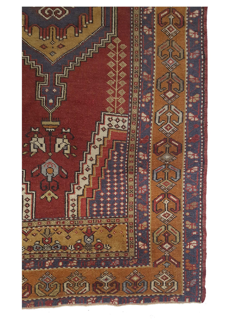 Pacific Anatolian 42041 Rust Orange Traditional Hand Knotted Rug
