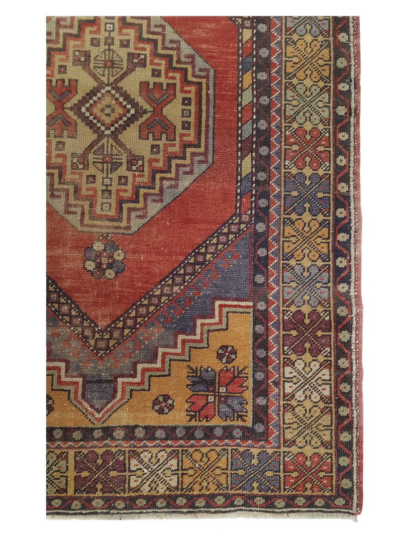 Pacific Anatolian 42045 Rust Multi Traditional Hand Knotted Rug