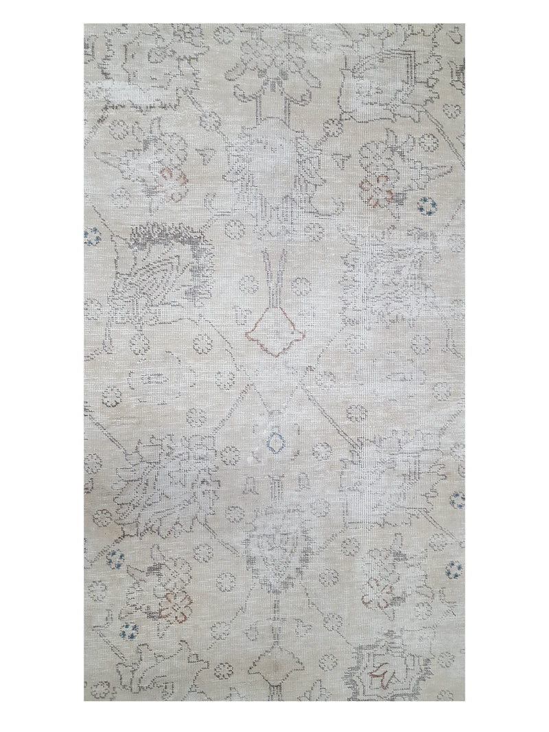 Pacific Vintage 42051 Ivory Ivory Vintage Hand Knotted Rug