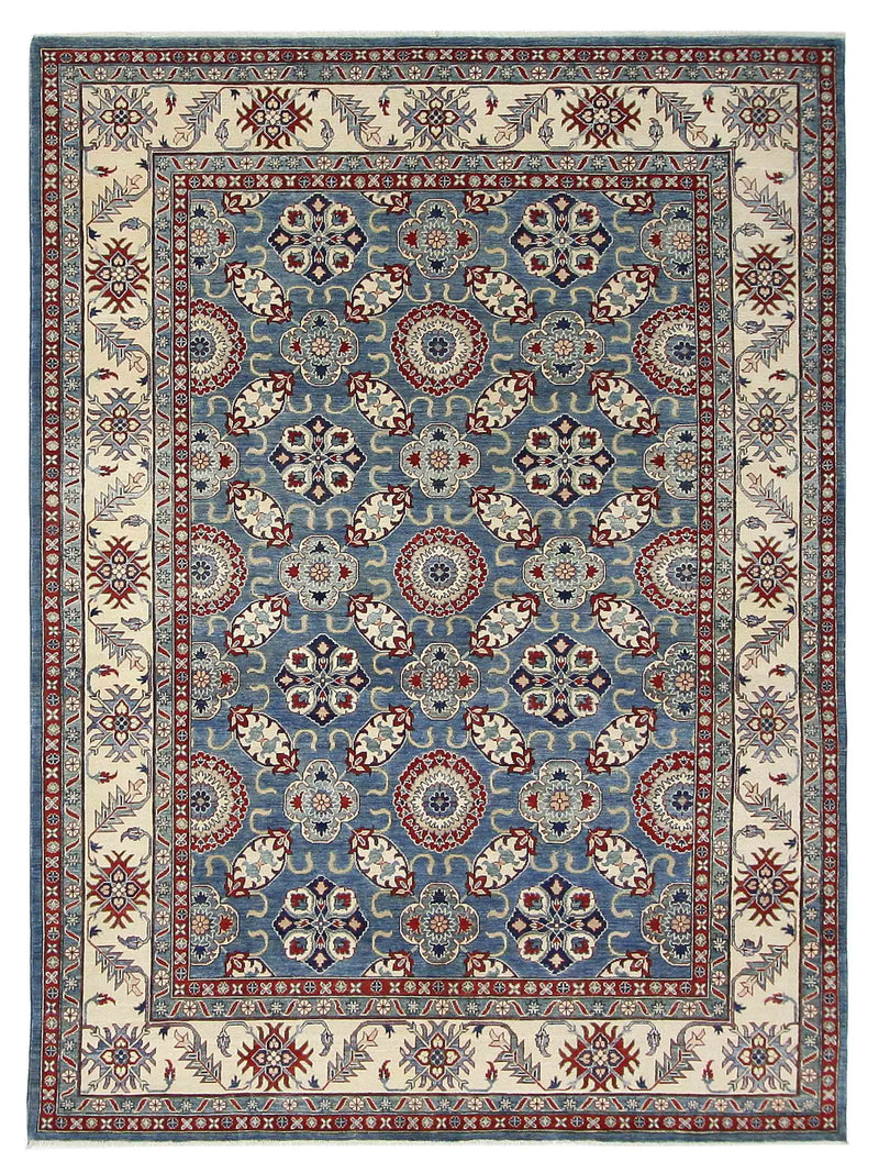 Pacific Kazak Lt.Blue Ivory Traditional